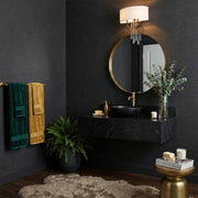 Varaluz Barcelona 2 Light Wall Sconce, Onyx/White