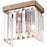 Varaluz Social Club 1 Light Bath Fixture, Havana Gold
