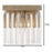Varaluz Social Club 1 Light Bath Fixture, Havana Gold