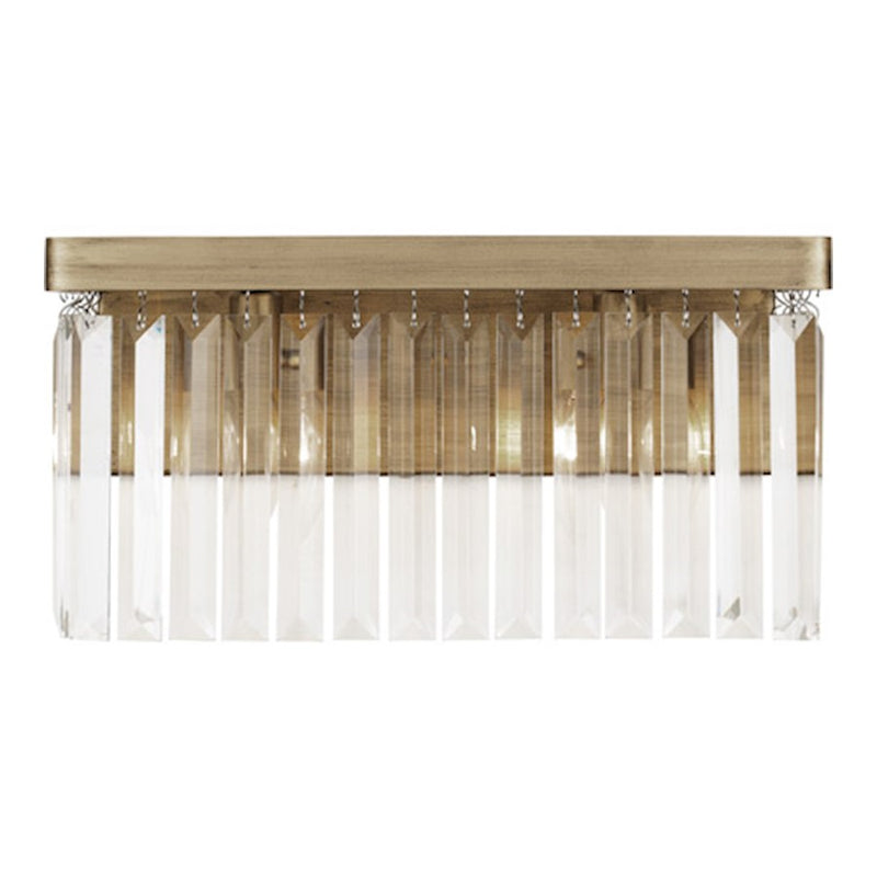 Varaluz Social Club 2 Light Bath Fixture, Havana Gold