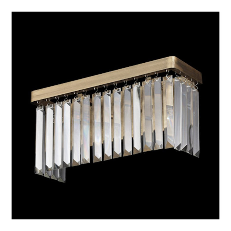 Varaluz Social Club 2 Light Bath Fixture, Havana Gold
