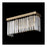 Varaluz Social Club 2 Light Bath Fixture, Havana Gold