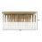 Varaluz Social Club 2 Light Bath Fixture, Havana Gold
