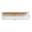 Varaluz Social Club 4 Light Bath Fixture, Havana Gold