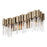 Varaluz Matrix 2 Light Bath Fixture, Havana Gold