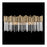 Varaluz Matrix 2 Light Bath Fixture, Havana Gold