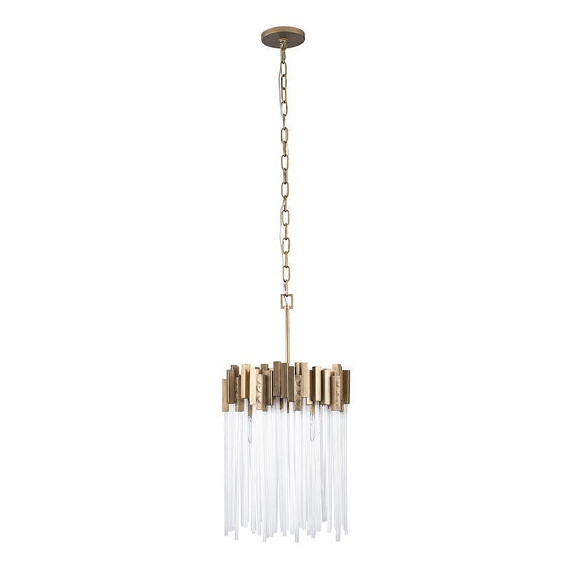Varaluz Matrix 12 Light Pendant, Havana Gold - 309P12HG