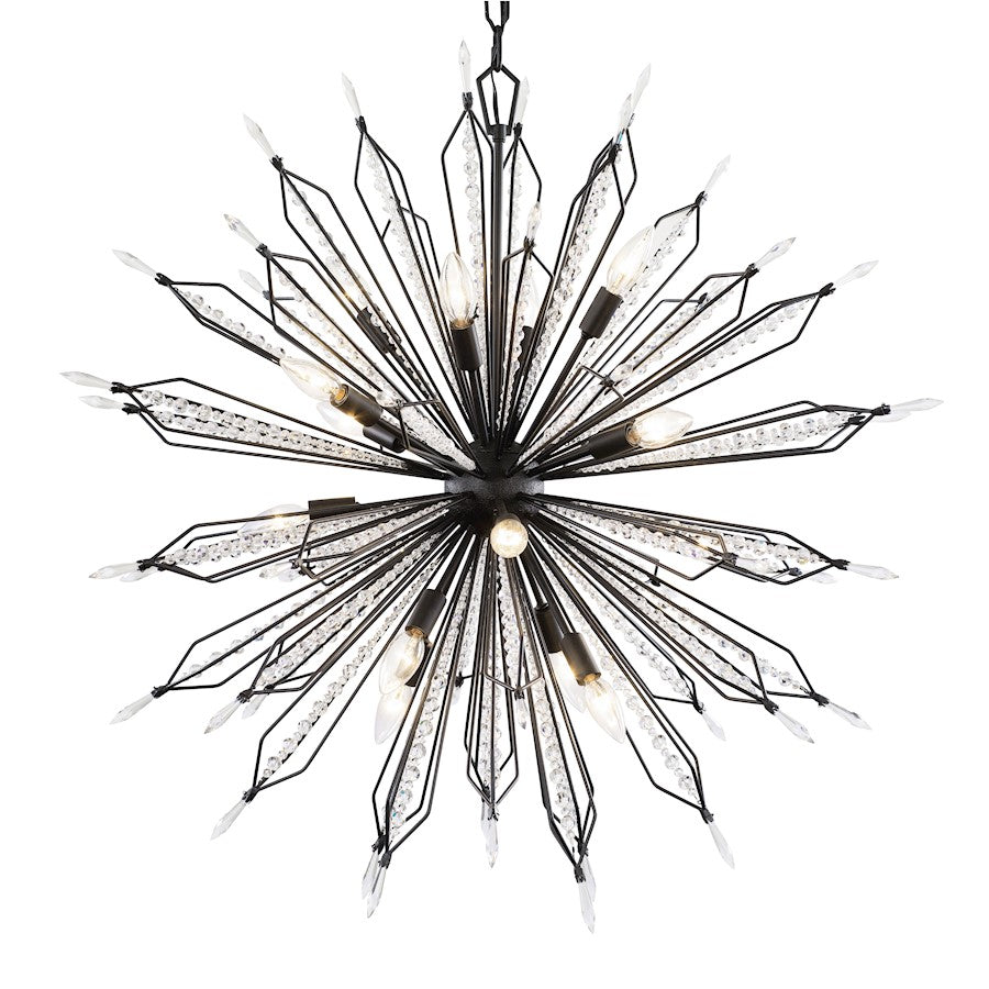 Varaluz Orbital Pendant, Carbon