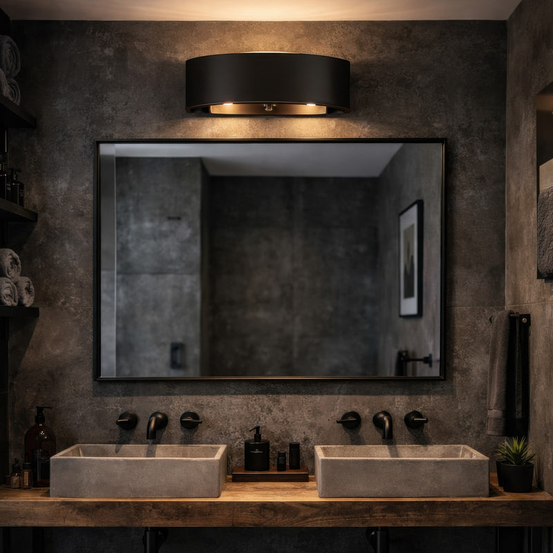 Varaluz Cannery 2Lt Bath/Vanity, Dark Bronze/French Gold/Ombre