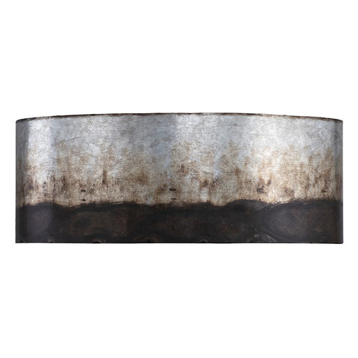 Varaluz Cannery 2-Light Bath Vanity, Ombre Galvanized