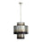 Varaluz Cannery 4-Light Tall Pendant, Ombre Galvanized