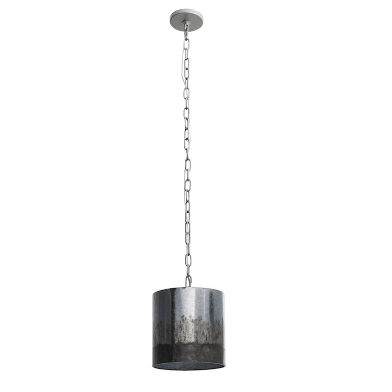 Varaluz Cannery 1-Light Mini Pendant, Ombre Galvanized