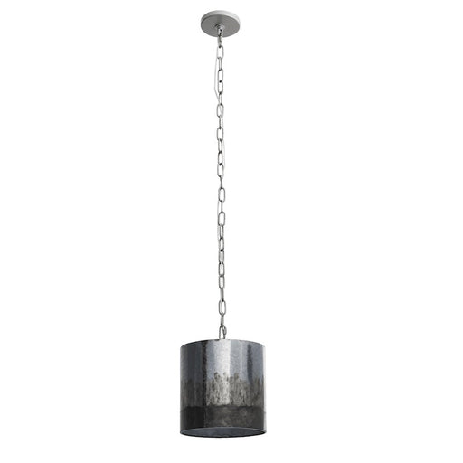 Varaluz Cannery 1-Light Mini Pendant, Ombre Galvanized