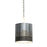 Varaluz Cannery 1-Light Mini Pendant, Ombre Galvanized