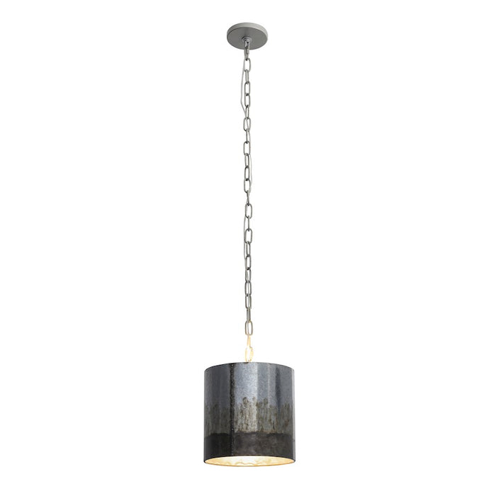 Varaluz Cannery 1-Light Mini Pendant, Ombre Galvanized