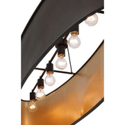 Varaluz Cannery 7Lt Pendant, Dark Bronze/French Gold/Ombre
