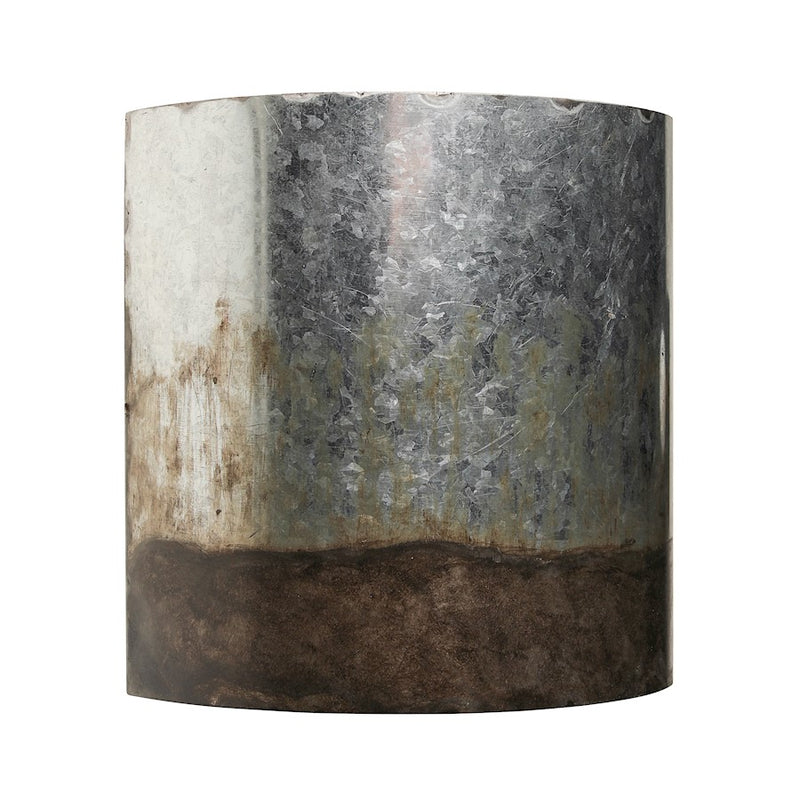 Varaluz Cannery 1-Light Sconce, Ombre Galvanized