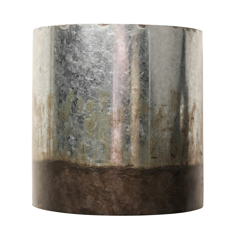 Varaluz Cannery 1-Light Sconce, Ombre Galvanized