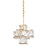 Varaluz Cubic Pendant, Calypso Gold