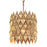 Varaluz Forever 1 Light Pendant, French Gold