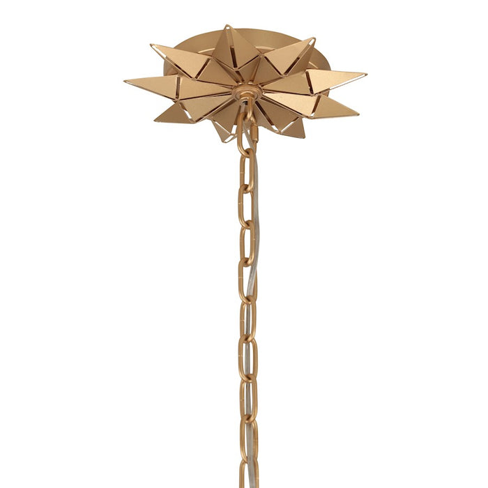 Varaluz Forever 1 Light Pendant, French Gold