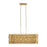 Varaluz Forever Linear Pendant, French Gold