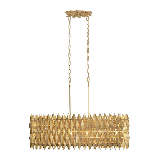 Varaluz Forever Linear Pendant, French Gold
