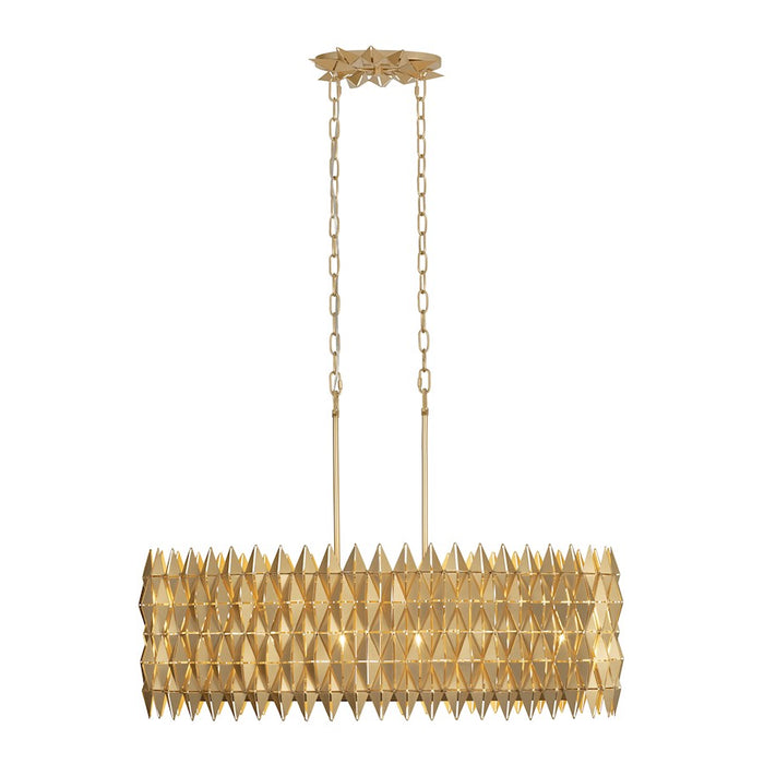 Varaluz Forever Linear Pendant, French Gold
