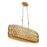 Varaluz Forever Linear Pendant, French Gold