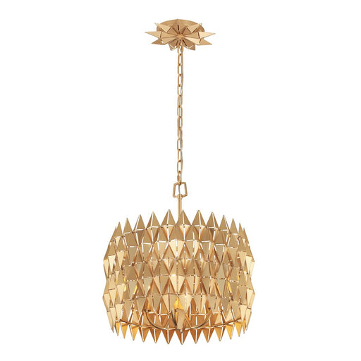 Varaluz Forever Orb Pendant, French Gold