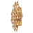 Varaluz Forever 2 Light Wall Sconce, French Gold