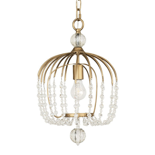 Varaluz Voliere Pendant, Havana Gold