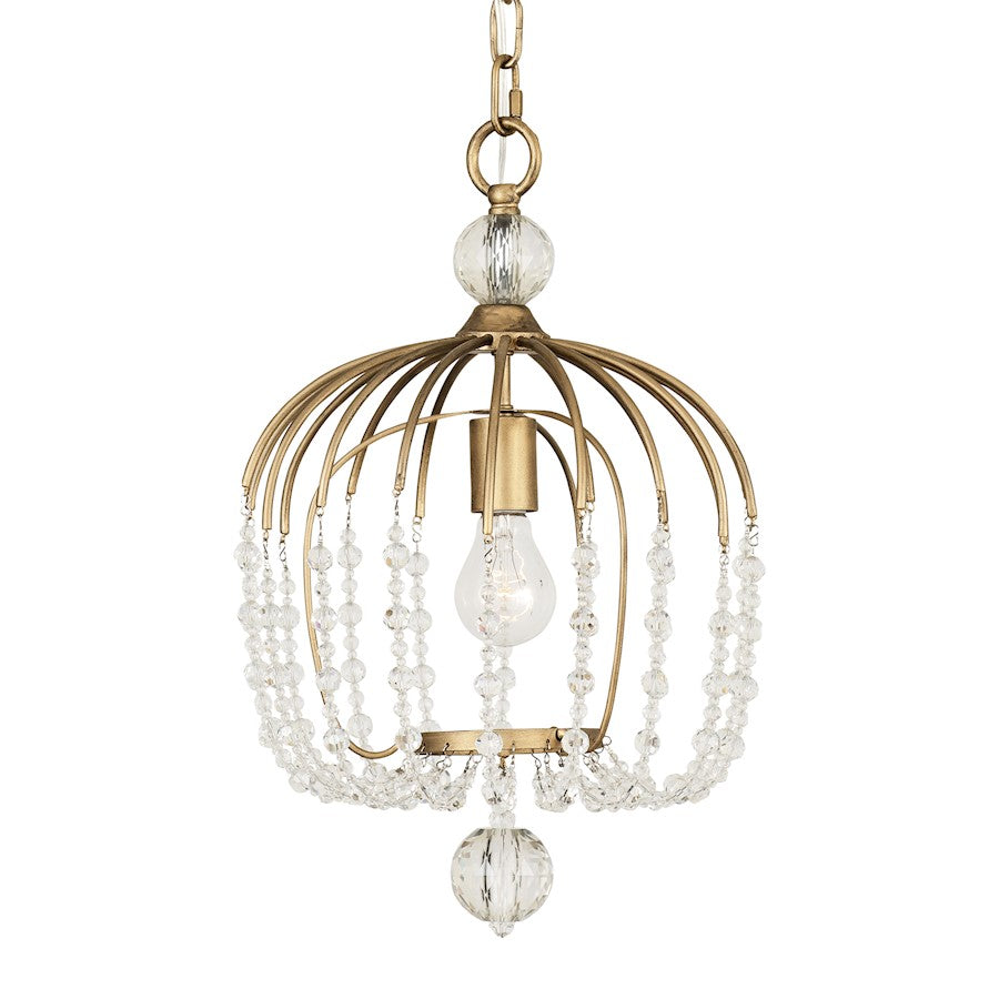 Varaluz Voliere Pendant, Havana Gold