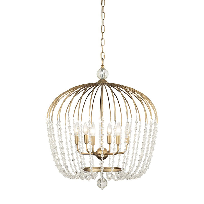 Varaluz Voliere Pendant, Havana Gold