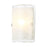 Varaluz Fairchild Sconce, Black/Nickel/Satin Brass/Clear