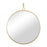 Varaluz Stopwatch 40" Round Mirror