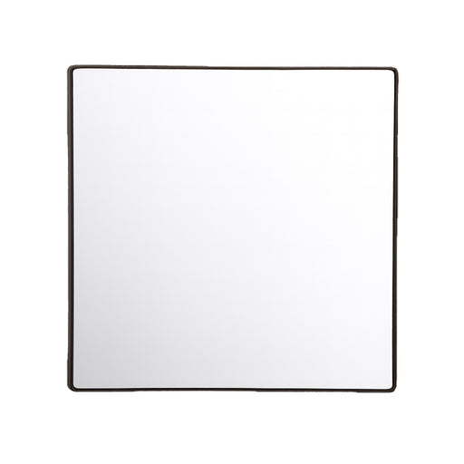 Varaluz Kye Rounded Square Wall Mirror, 30"W x 30"H, Bronze