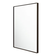 Varaluz Kye Rounded Square Wall Mirror, 30"W x 30"H, Bronze