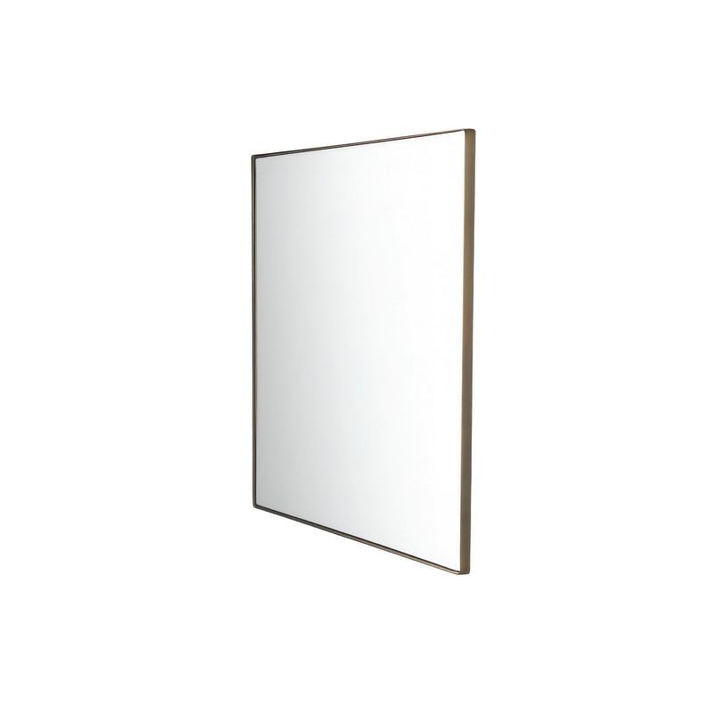 Varaluz Kye Rounded Square Wall Mirror, 40"W x 40"H, Bronze