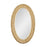 Varaluz Athena 24x40 Oval Wall Mirror, French Gold/Natural Seagrass - 457MI24FGN