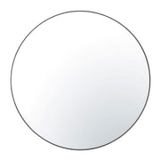 Varaluz Tablet Round Wall Mirror, 50"W x 50"H, Bronze