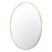 Varaluz Tablet 50" Round Wall Mirror, Gold