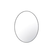 Varaluz Tablet Oval Wall Mirror, 22"W x 30"H, Black
