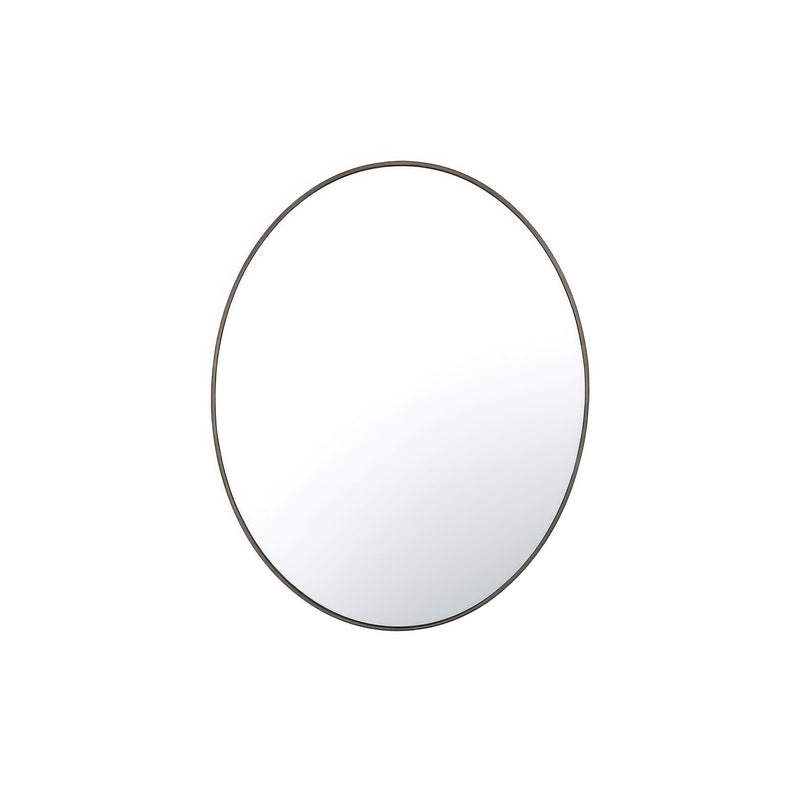 Varaluz Tablet Oval Wall Mirror, 22"W x 30"H, Bronze