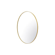 Varaluz Tablet Oval Wall Mirror, 22"W x 30"H, Gold
