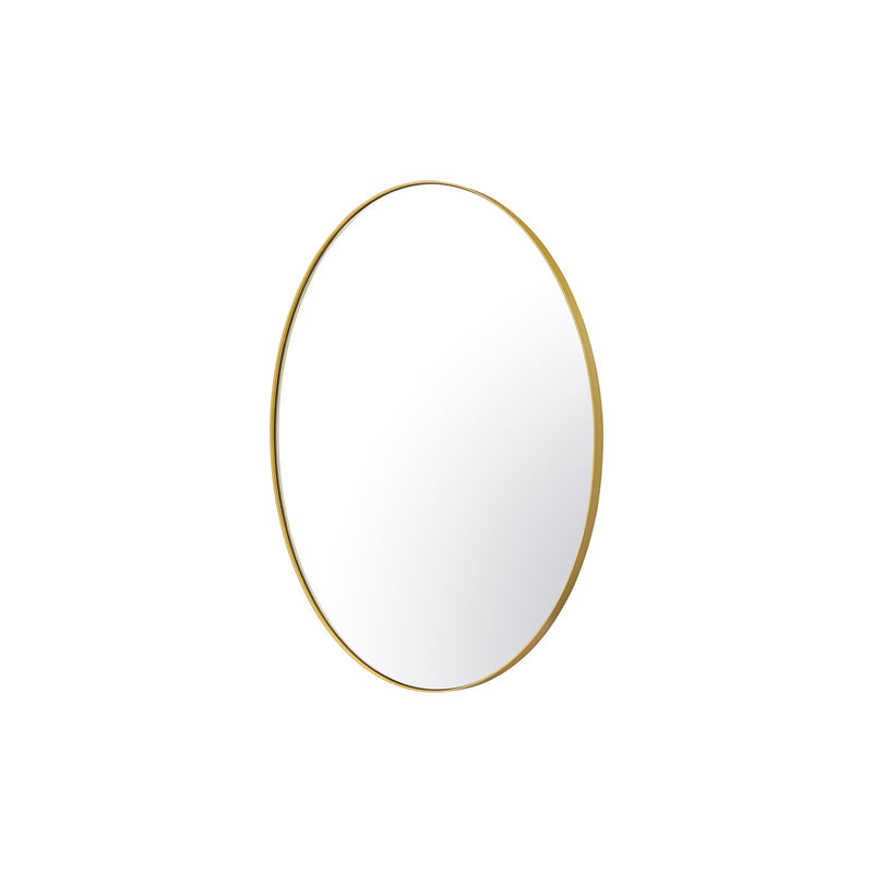 Varaluz Tablet Oval Wall Mirror, 22"W x 30"H, Gold
