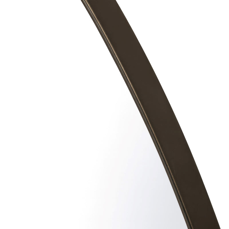 Varaluz Tablet Oval Wall Mirror, 24"W x 40"H, Bronze