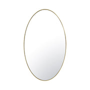 Varaluz Tablet Oval Wall Mirror, 24"W x 40"H, Gold