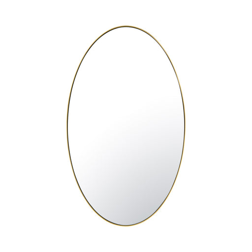 Varaluz Tablet Oval Wall Mirror, 24"W x 40"H, Gold