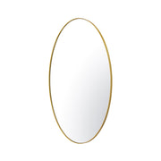 Varaluz Tablet Oval Wall Mirror, 24"W x 40"H, Gold